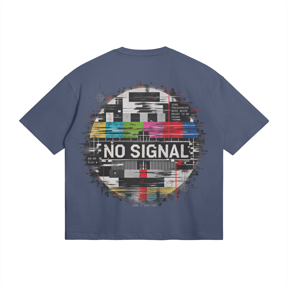 NO SIGNAL - UNISEX BOXY TEE 280GSM