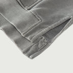 תקריב גימור ותפרים של JINX WASHED SLIT