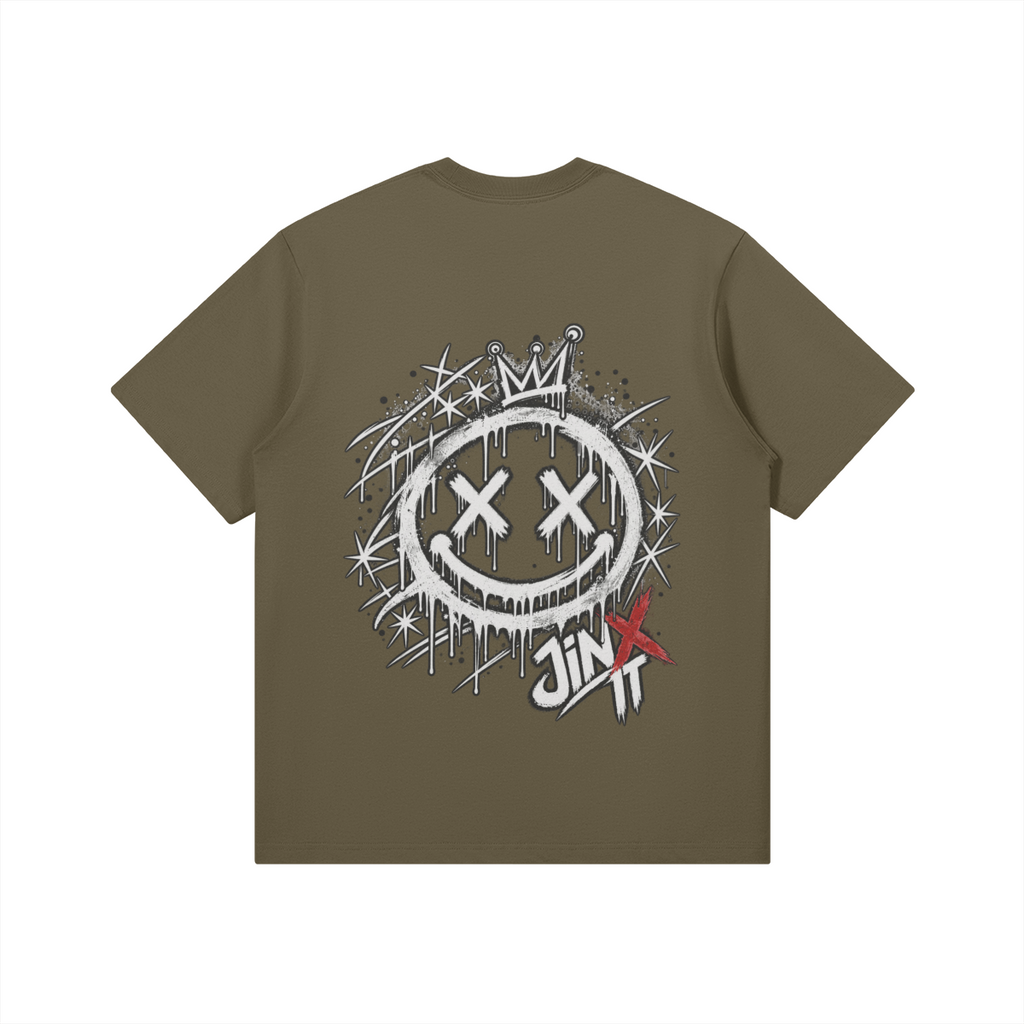 SMILE LIKE YOU MEAN IT – חולצת JINX IT עם גרפיקה גדולה בגב
