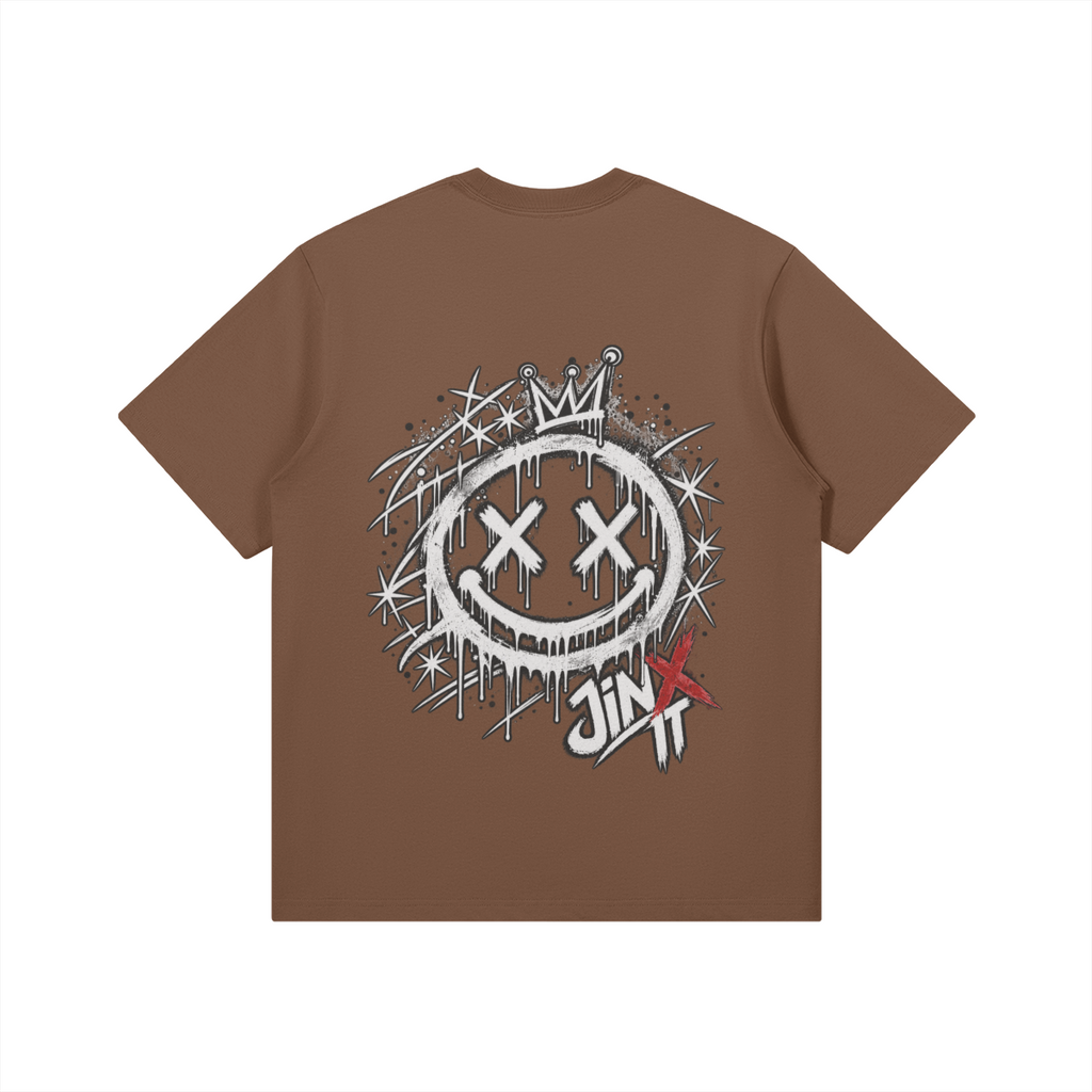 SMILE LIKE YOU MEAN IT – חולצת JINX IT עם גרפיקה גדולה בגב