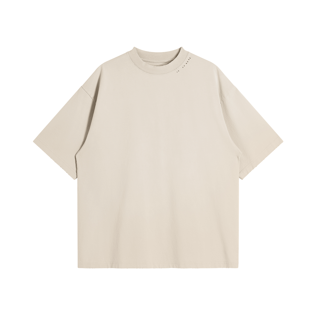 LOST SIGNAL – חולצת JINX IT Oversized Distressed במבט קדמי