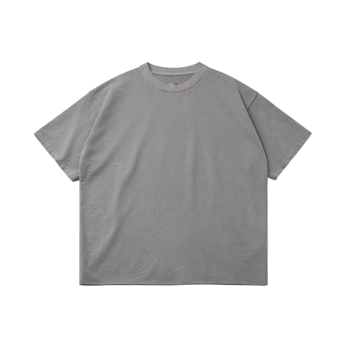 JINX FADED RAW – חולצת JINX IT 260GSM בצבע אפור במבט קדמי