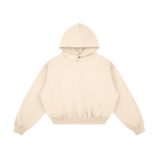 JINX SNAP FLEECE – קפוצ׳ון בגוון קרם במבט קדמי